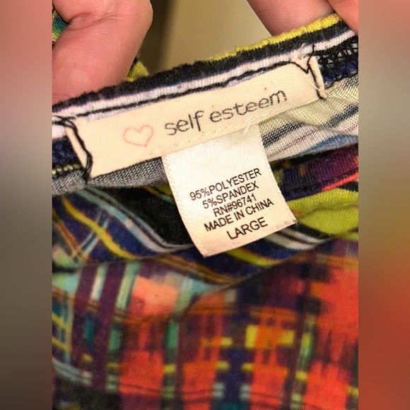 SE Aztec Print Colorful Dress Size Large - Picture 2 of 3